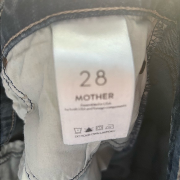 MOTHER Blue Boot Cut Jeans Classic Comfort - Picture 3 of 3